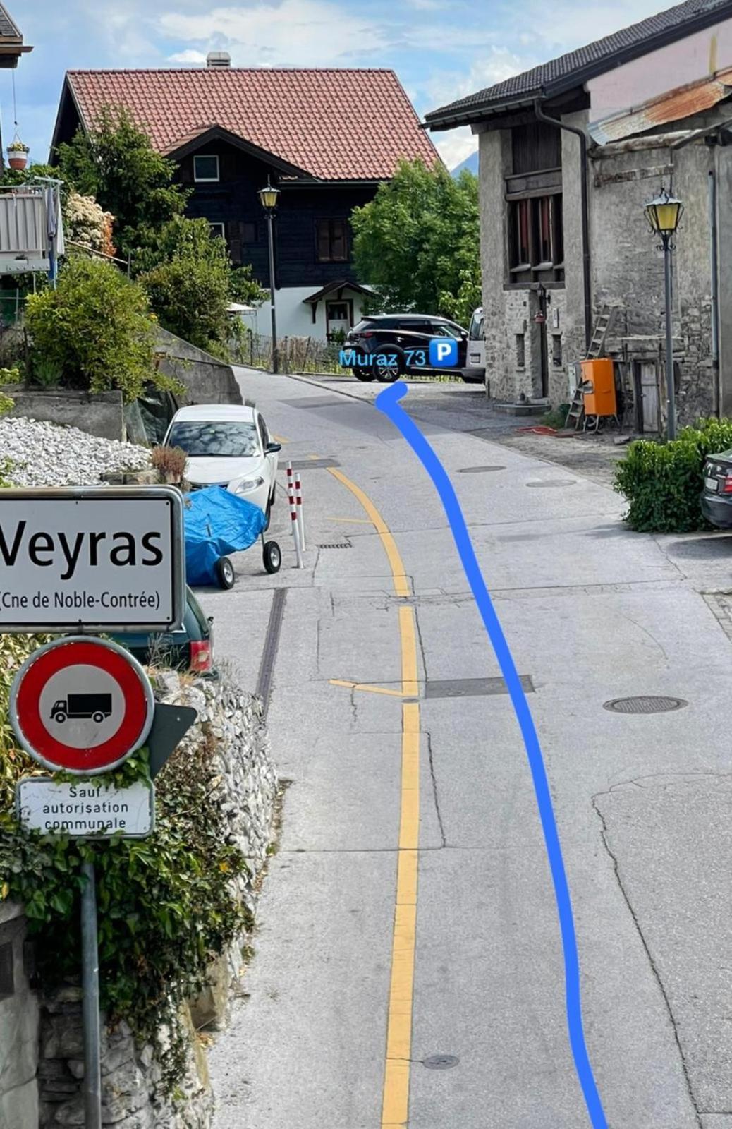 Schone Wohnung In Sierre Exteriér fotografie